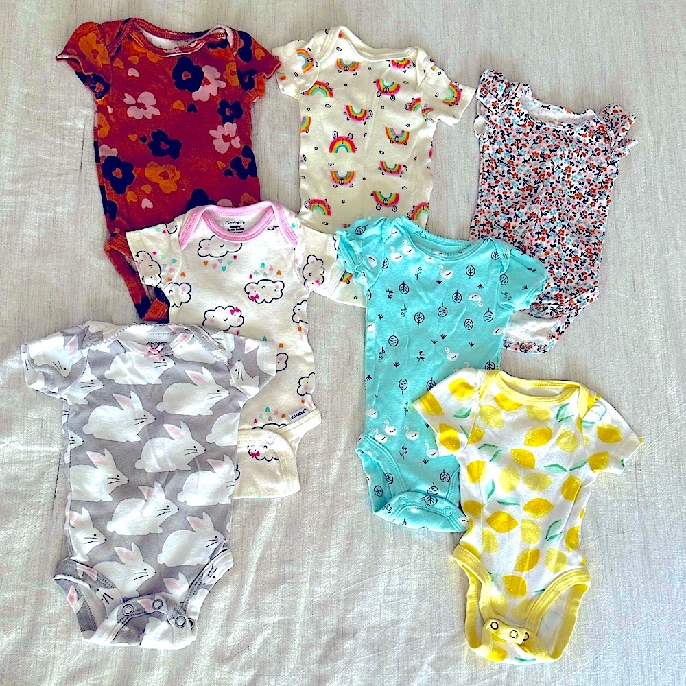 7 Newborn Onesies